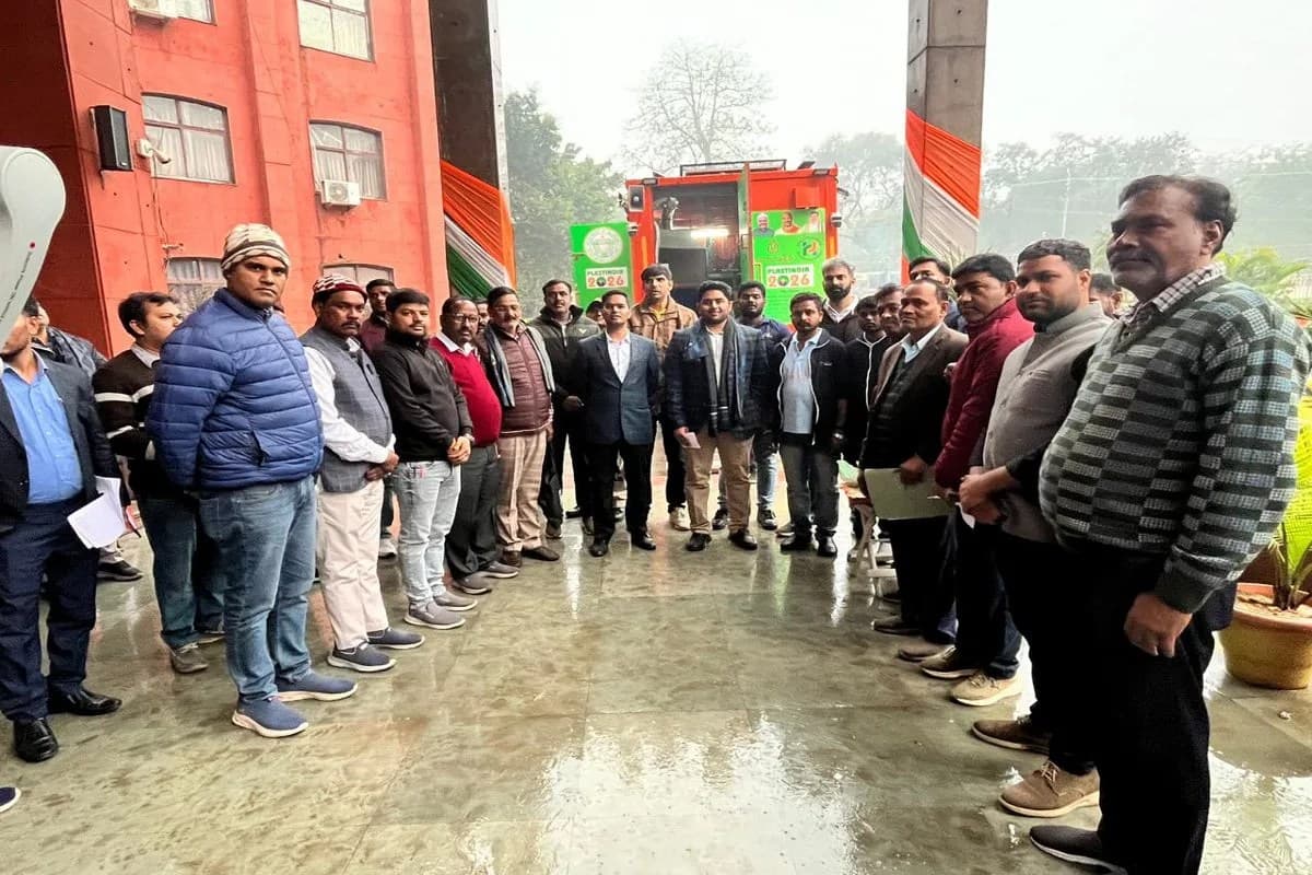 ‘सस्टेनेबिलिटी ऑन व्हील्स’ से मौके पर हुआ कचरे का लाइव प्रोसेसिंग डेमो